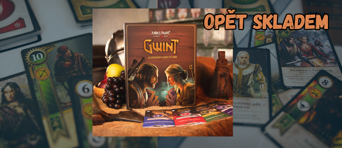 Karetní hra Zaklínač 3: Divoký Hon - Gwint CZ