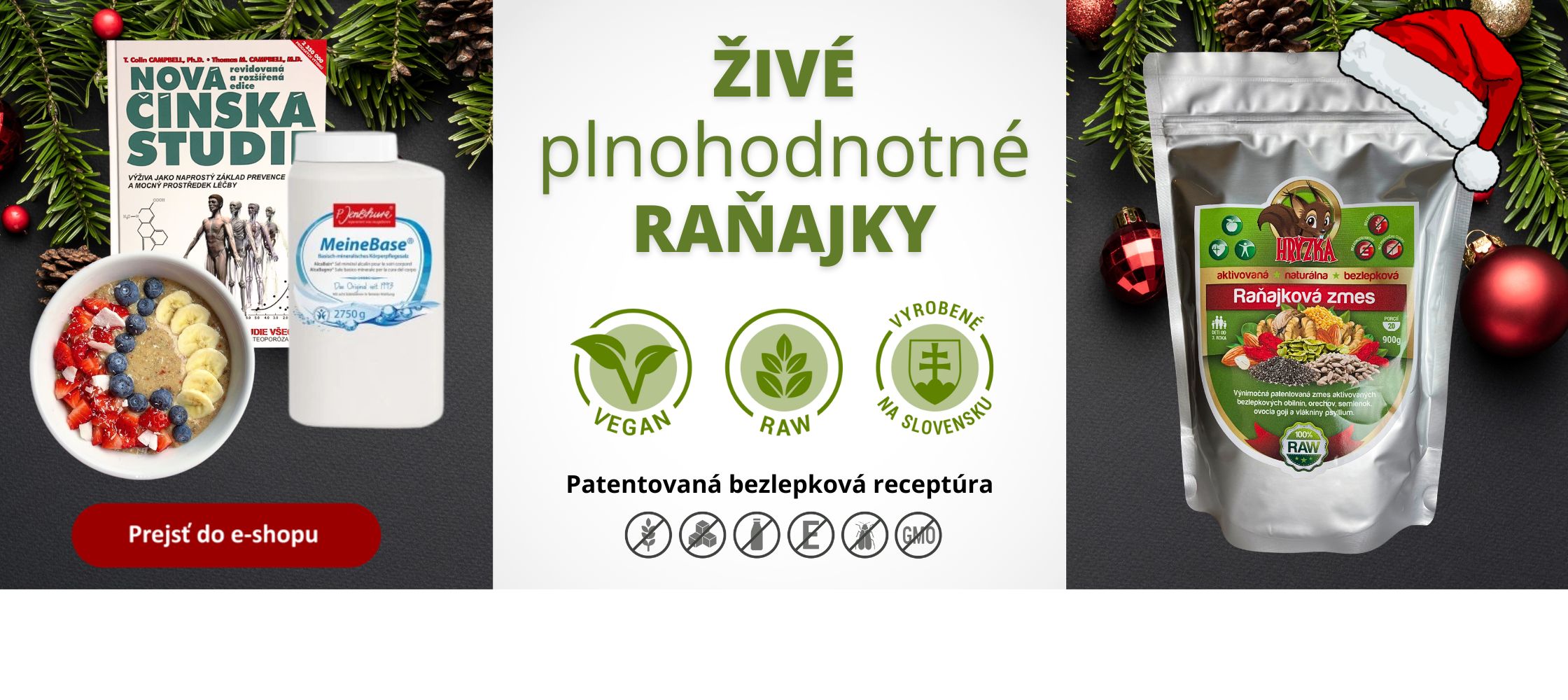 Hryzka raňajková zmes Vianoce