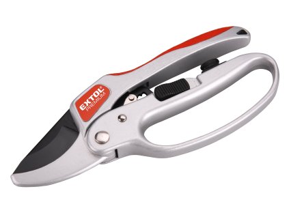 Zahradnické nůžky 205mm Extol Craft s rohatkovým převodem