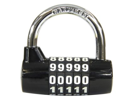 Visací zámek Richter RV.25003 černý