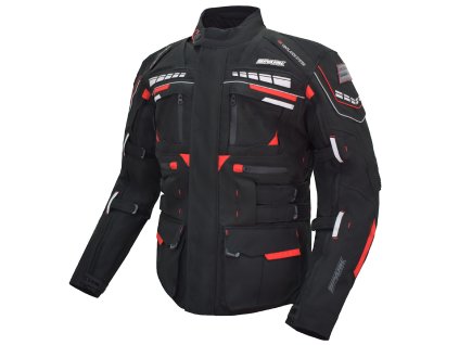 panska textilni moto bunda spark avenger evo black