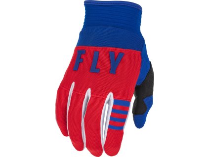 rukavice f 16 fly racing usa 2022 cervena bila modra i518085