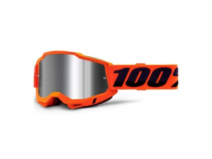 203606 accuri 2 100 bryle orange zrcadlove stribrne plexi