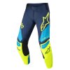 kalhoty racer factory 2022 alpinestars detske tmava modra zluta fluo modra neon i480513