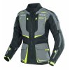 damska textilni moto bunda spark lady pacer fluo