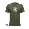 Tričko HS 01 předek olivové
