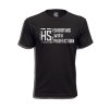 Tričko HS 03 předek černé