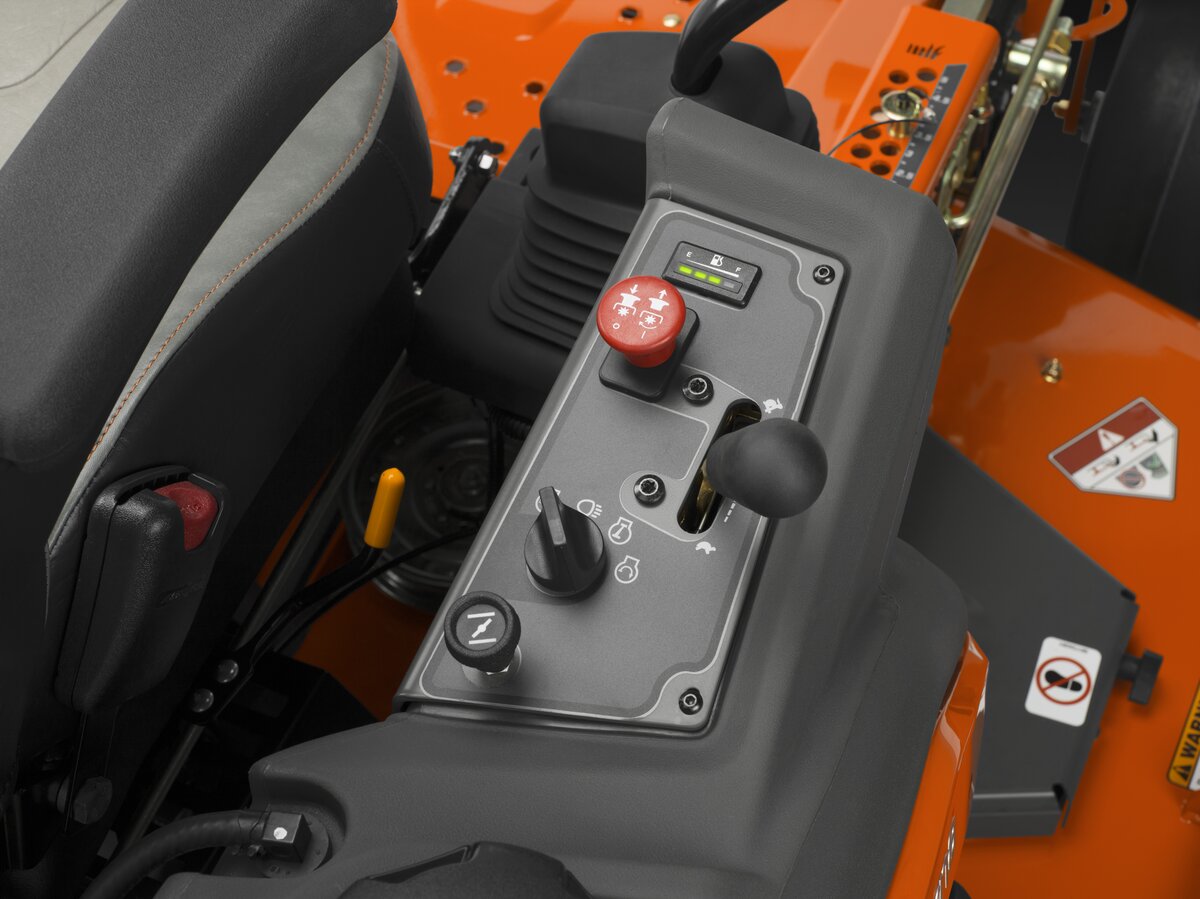 ZTH kosačky Husquarna - indikátor stavu paliva