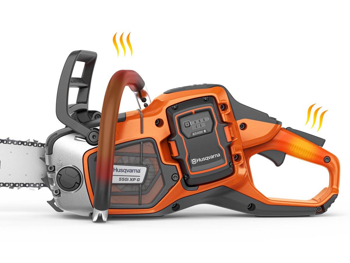 Akumulátorová reťazová píla Husqvarna 550i XP® G vyhrievané rukoväte