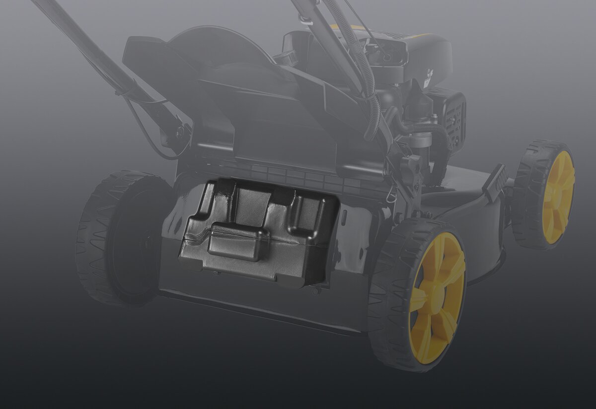 Benzínová kosačka s pohonom McCULLOCH M46-125R umožňuje mulčovať trávnik