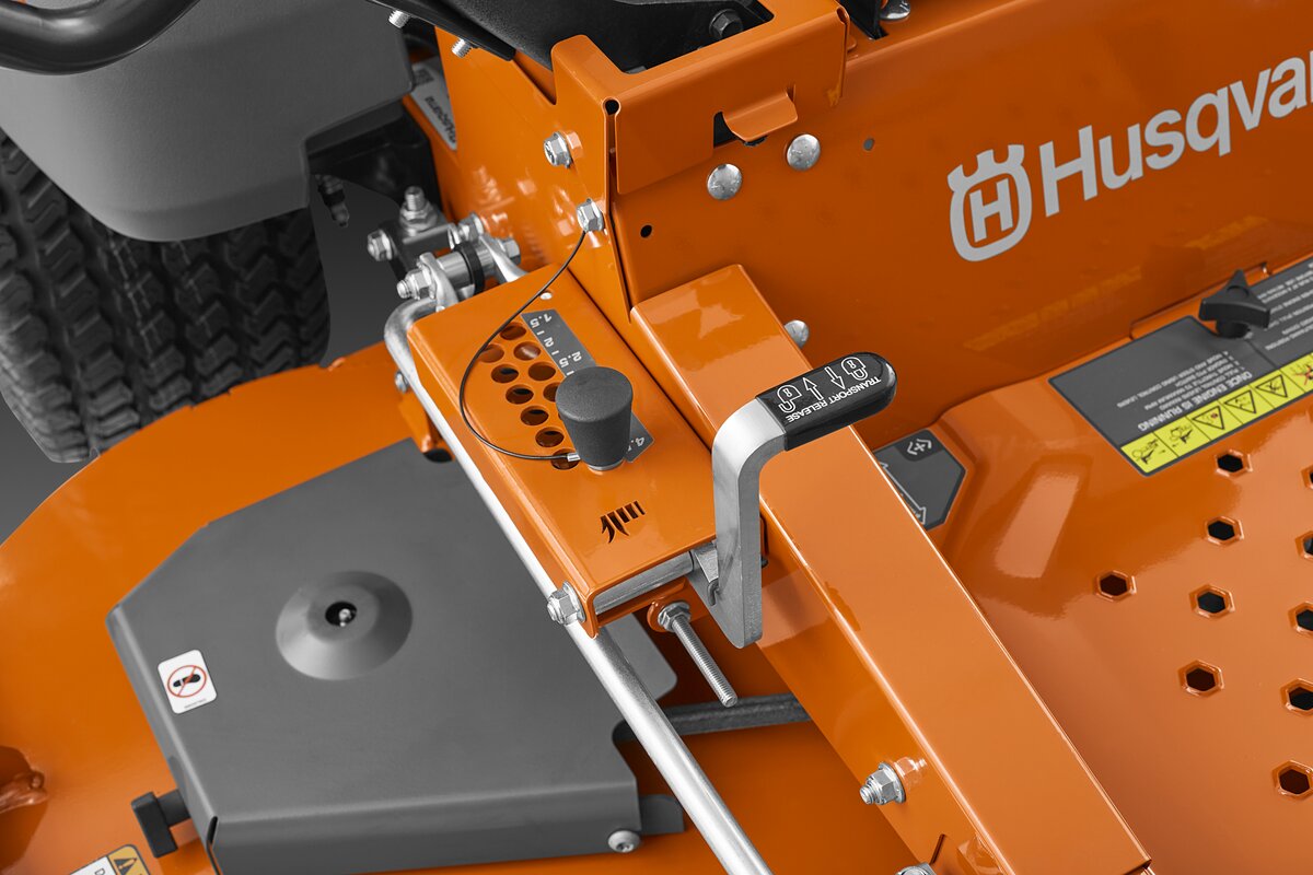 Kosačka na trávu Husguarna - 17 polôh na nastavenie výšky kosenia