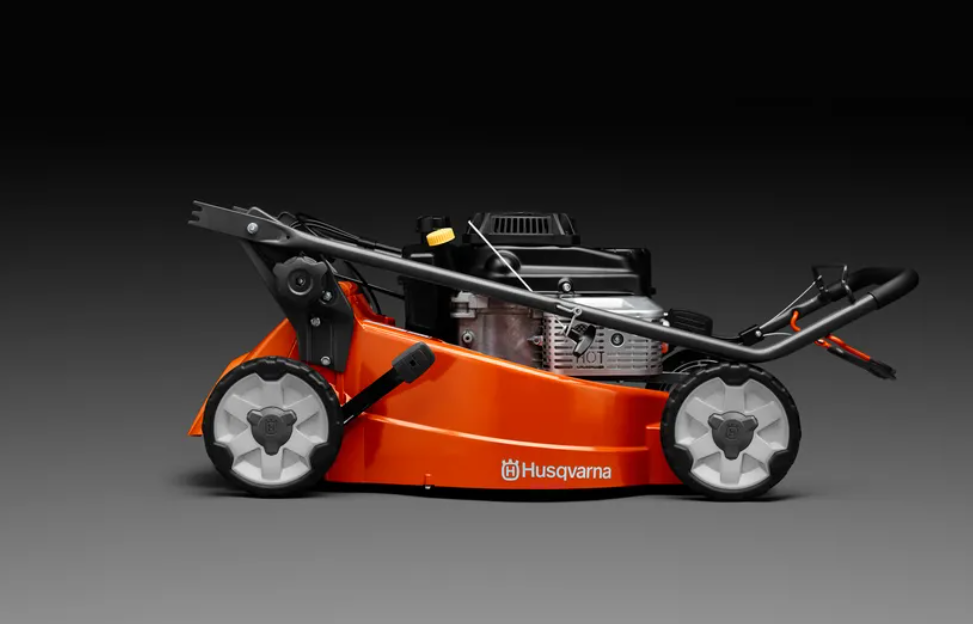 Benzínová kosačka s pohonom Husquarna šetrí miestom