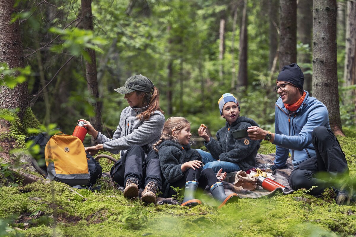 HUSQVARNA Detská fleecová mikina Xplorer