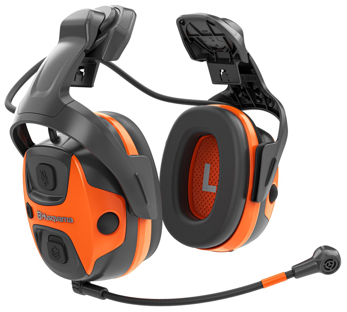Chrániče sluchu Husqvarna X-COM Active, pre prilbu