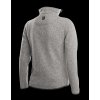 Bunda fleecová, dámska, šedá