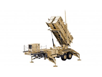 u s m747 semi trailer patriot rocket launcher sand 1 12 kit amewi 22564 08