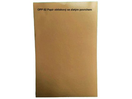 189313 dekalovy papier so zlatym povrchom 180x280mm