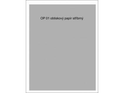189319 dekalovy papier so striebornym povrchom 180x280mm
