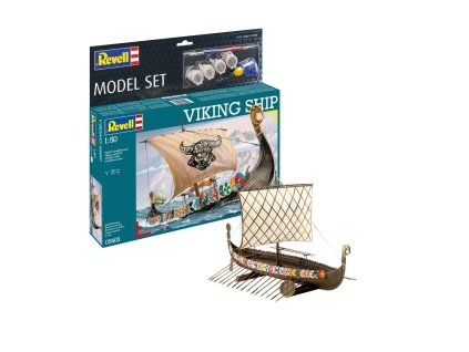 65403 viking ship model set 1 50 revell 04