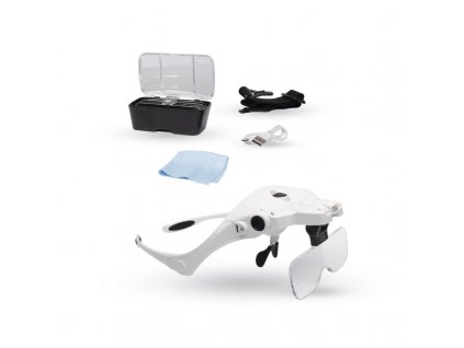 199276 lightcraft zvacsovacie okuliare s led osvetlenim usb