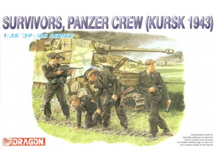 199450 survivors panzer crew kursk 1943 1 35 dragon