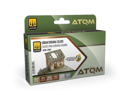 AMMO ATOM 20851 atom urban diorama colors