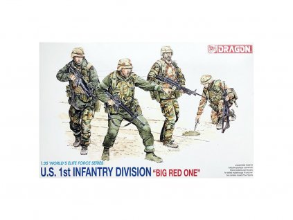 U.S. 1st Infantry Division Big Red One 1/35
