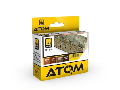 AMMO ATOM 20724 atom rusty tracks and chains set