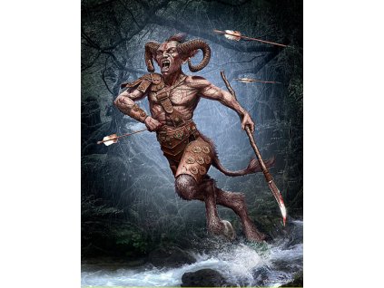211993 4 ancient greek myths series satyr 1 24 master box