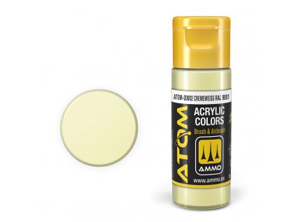 ATOM COLOR - Cremeweiss RAL 9001 20ml