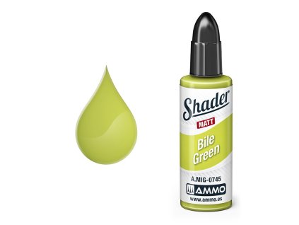 Barva AMMO MATT SHADER - Bile Green 10ml
