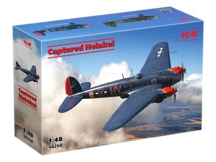 captured heinkel 1 48 ICM 48268 015