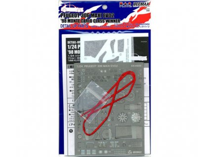 nunu beemax e24026 Peugeot 306 Maxi EVO2 Detail Up parts