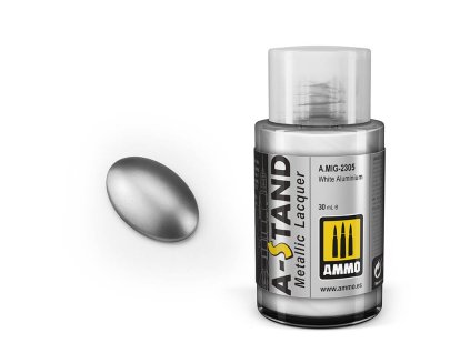 Barva MIG A-STAND Metallic - White Aluminium 30ml