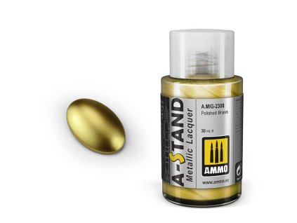 Barva MIG A-STAND Metallic - Polished Brass 30ml
