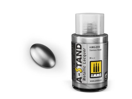 Barva MIG A-STAND Metallic - Stainless Steel 30ml