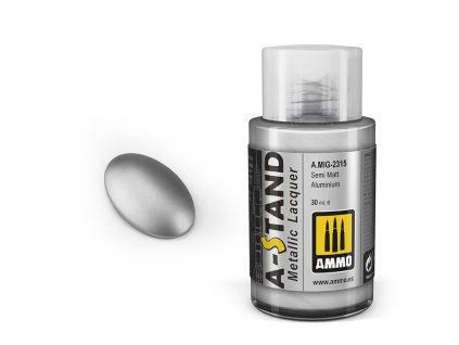 Barva MIG A-STAND Metallic - Semi Matt Aluminium 30ml