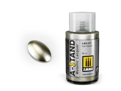 Barva MIG A-STAND Metallic - Gold Titanium 30ml