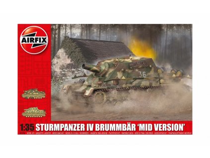 sturmpanzer iv brummbar mid airfix a1376