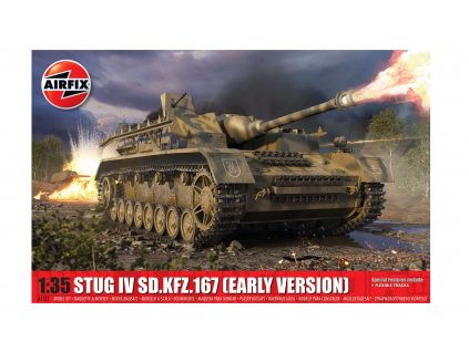 stug iv sd kfz 167 early a1377 airfix
