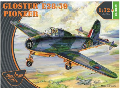 gloster e28 39 pioneer starter kit cp72007 clearprop6