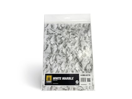 white marble sheet of marble