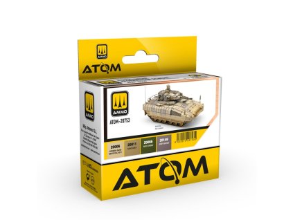 bundeswehr afghanistan scheme set 4x20ml ATOM 20753