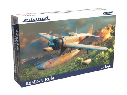 mitsubishi a6m2 n rufe weekend edition 1 48 EDUARD 84208 015