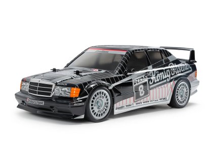 tamiya rc mercedes benz 190 e evo ii 91 clear body 1 10 kit TAMIYA 58752 02