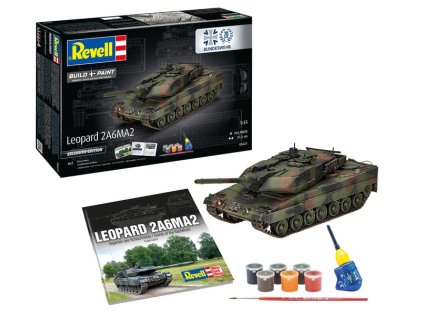 70 years bundeswehr leopard 2a6ma2 exclusive edition 1 35 REVELL 05631 015