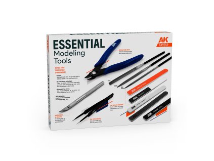 essential modeling tools ak interactive 11pcs AK9559 01