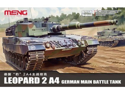 leopard 2a4 german main battle tank 1 72 MENG 72 009 07