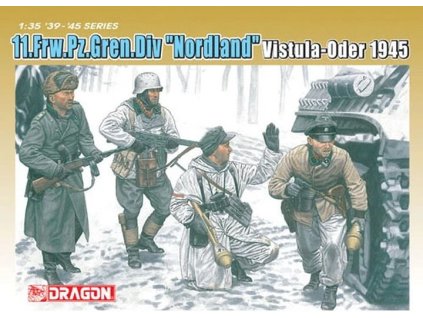 11.Frw.Pz.Gren. Division "Nordland" Vistula-Oder 1945 1/35