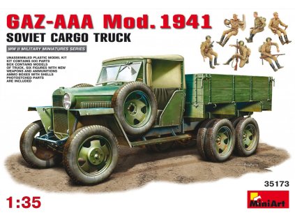 gaz aaa cargo truck mod 1941 1 35 MINIART 35173 031